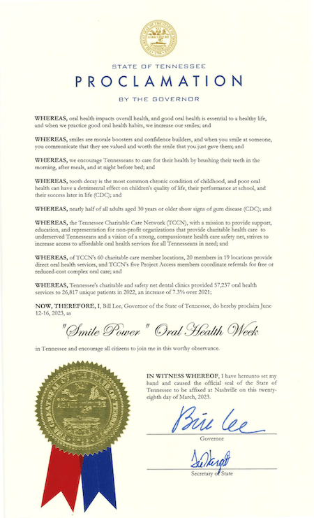 Smile Power Week Proclamation 2023 Smile Power Week Proclamation 2023