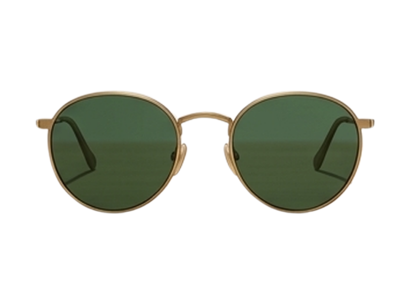 green lens sunglasses