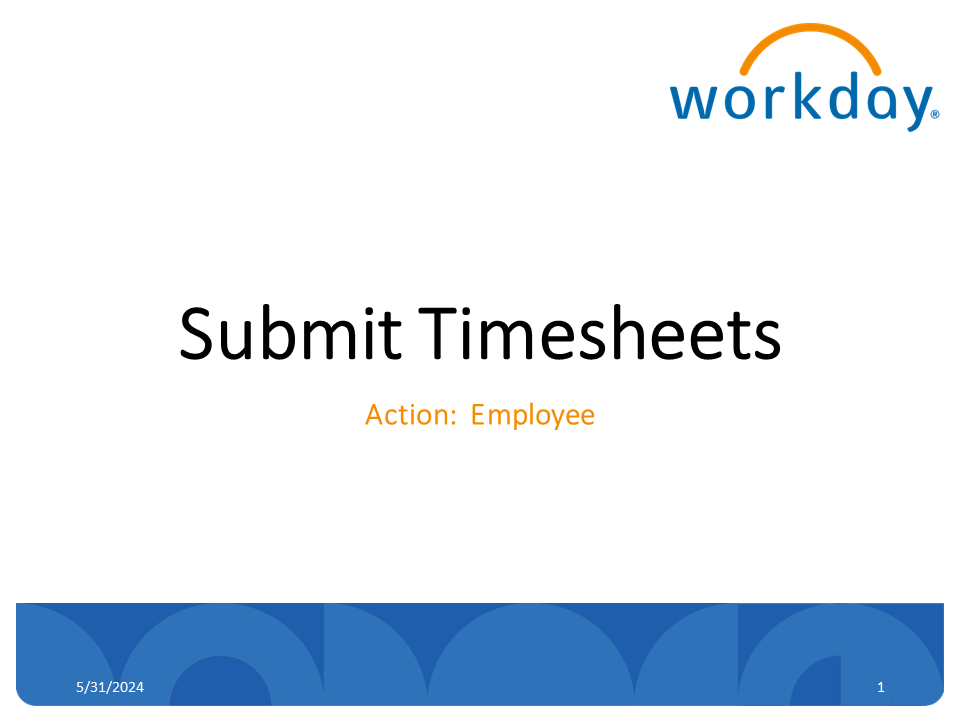 02_EXEMPT - Submit Timesheet