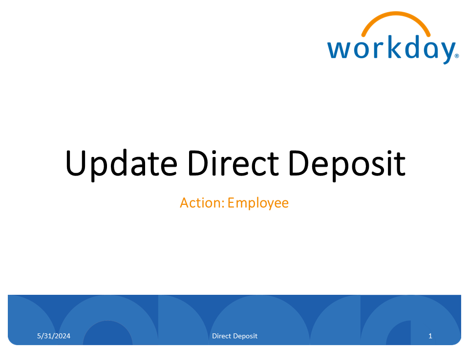 04_ALL - Direct Deposit