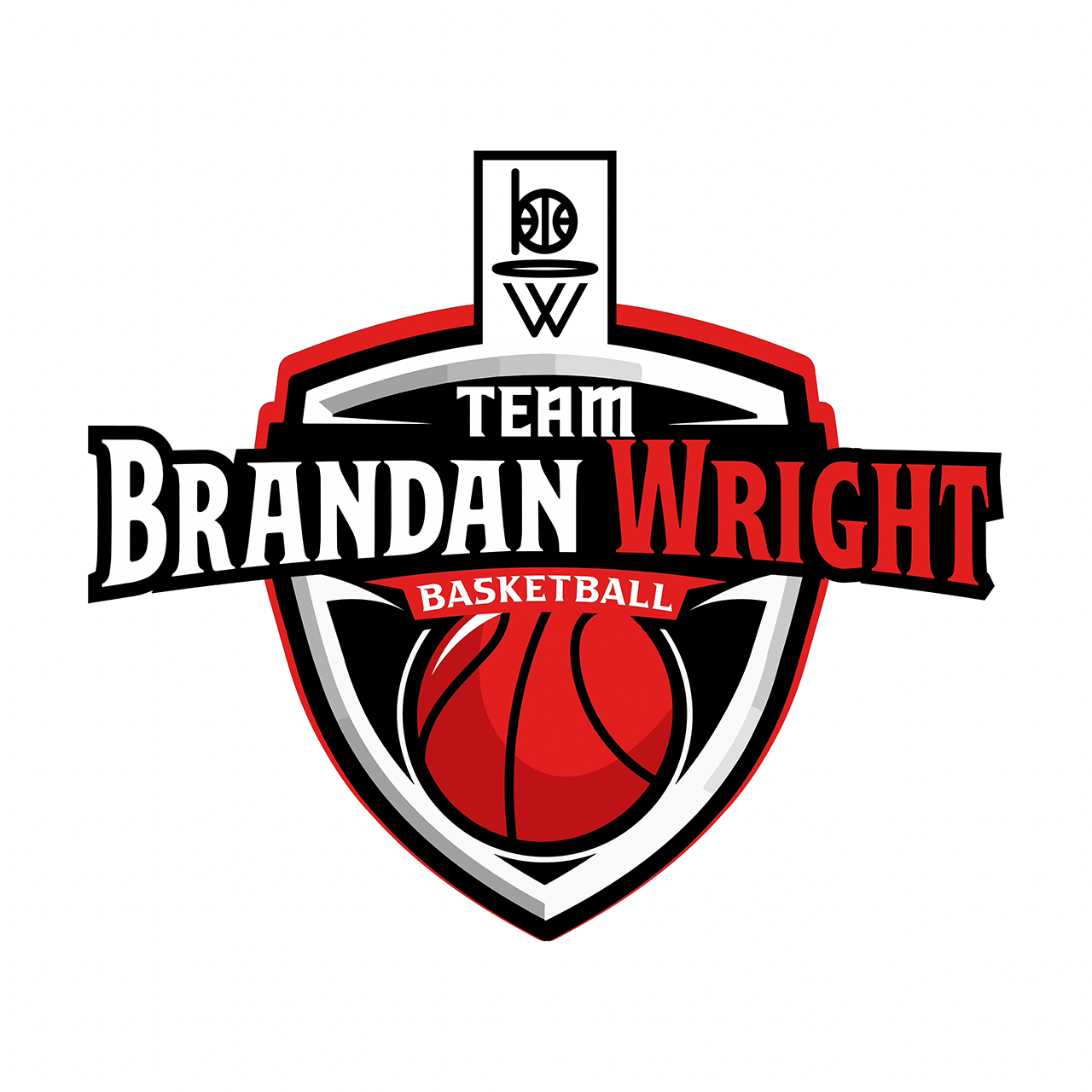 Team Brandon Wright Basketball Logo-1